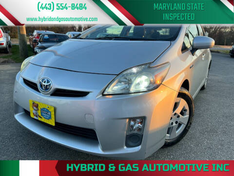 2010 Toyota Prius for sale at Hybrid & Gas Automotive Inc in Aberdeen MD