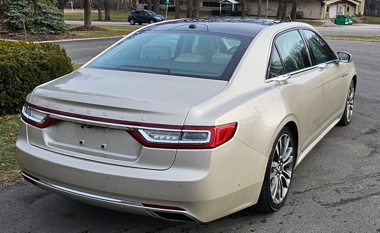 2017 Lincoln Continental for sale at C.C.R. Auto Sales, Inc. in New Lenox, IL