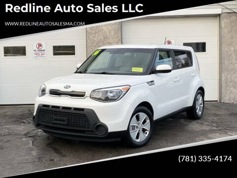 2016 Kia Soul for sale at Redline Auto Sales LLC in East Weymouth MA