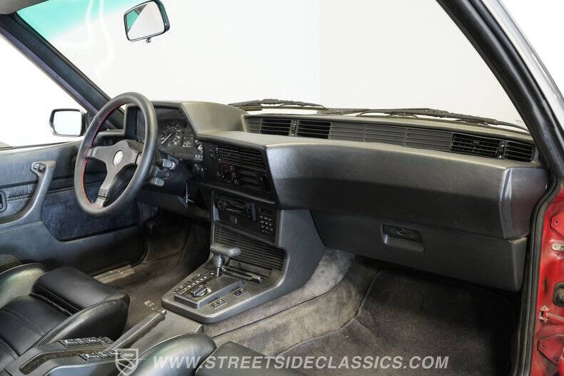 1986 BMW 6 Series 635CSi