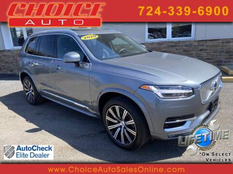 2020 Volvo XC90 for sale at CHOICE AUTO SALES in Murrysville PA