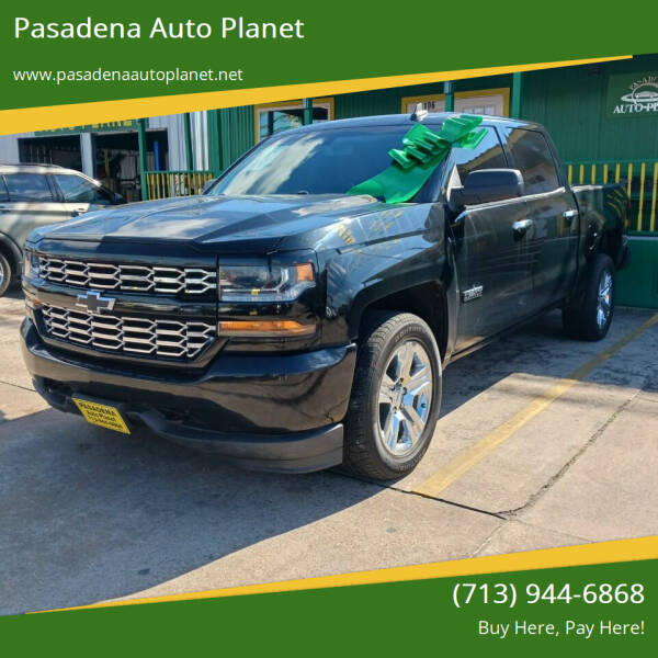2018 Chevrolet Silverado 1500 for sale at Pasadena Auto Planet in Houston TX