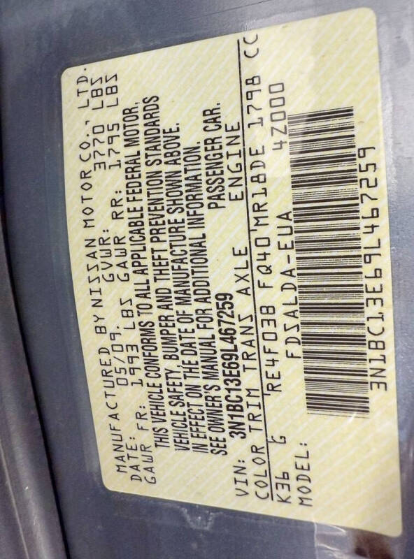 2009 Nissan Versa 1.8 S