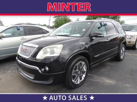2011 GMC Acadia for sale at Minter Auto Sales in South Houston TX