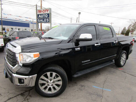 2014 Toyota Tundra for sale at TRI CITY AUTO SALES LLC in Menasha WI