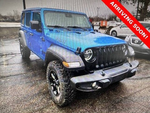 2022 Jeep Wrangler Unlimited for sale at Jim Dobson Ford in Winamac IN