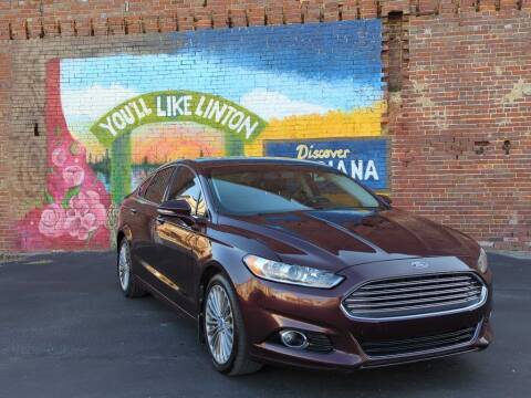 2013 Ford Fusion for sale at Bob Walters Linton Motors in Linton IN