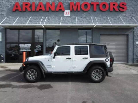 2012 Jeep Wrangler Unlimited for sale at Ariana Motors LLC- Boulder highway in Las Vegas NV