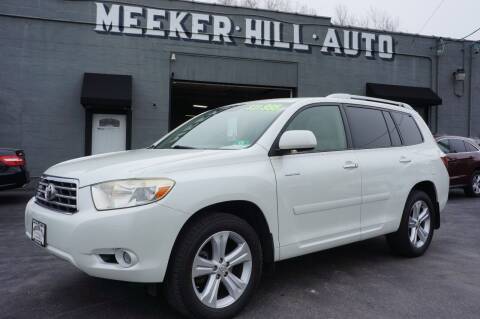 2008 Toyota Highlander for sale at Meeker Hill Auto Sales in Germantown WI