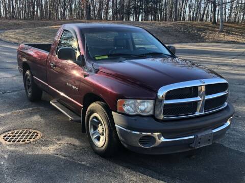 2002 Dodge Ram Pickup 1500 for sale at Garden Auto Sales in Feeding Hills MA