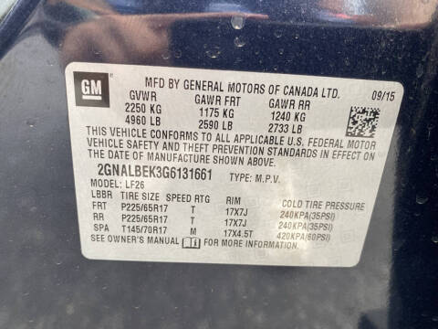 2016 Chevrolet Equinox LS