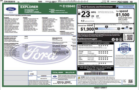 2023 Ford Explorer XLT