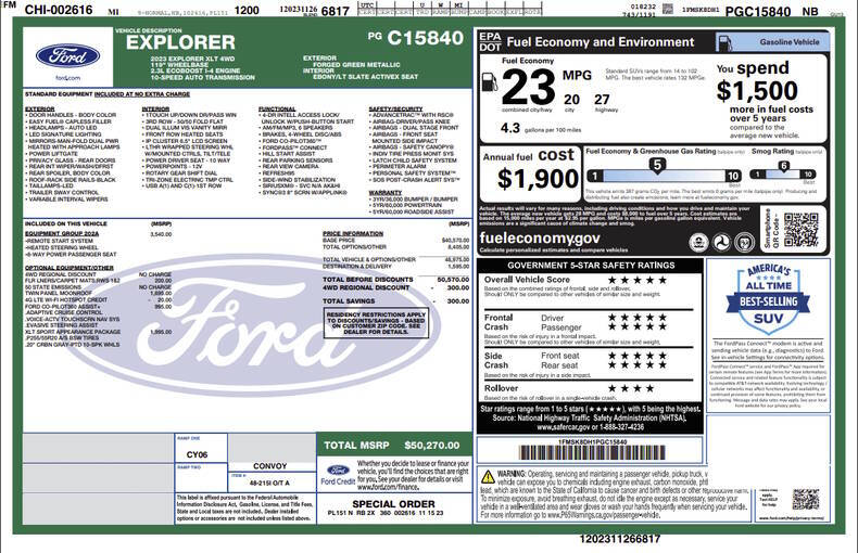2023 Ford Explorer XLT