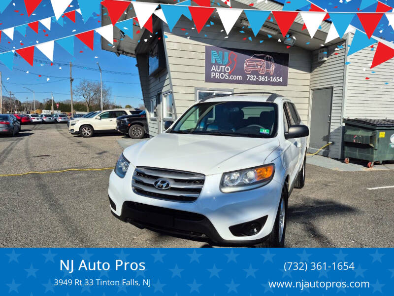 2012 Hyundai Santa Fe for sale at NJ Auto Pros in Tinton Falls NJ