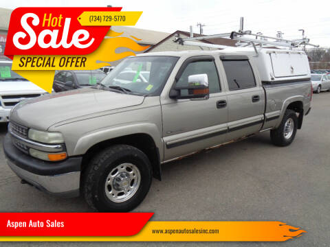 2002 Chevrolet Silverado 1500HD for sale at Aspen Auto Sales in Wayne MI