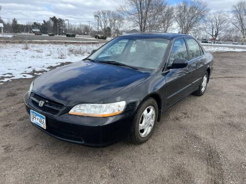 1998 Honda Accord for sale at D & T AUTO INC in Columbus MN