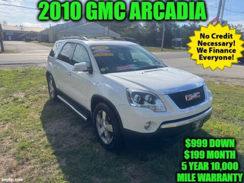 2010 GMC Acadia SLT-1