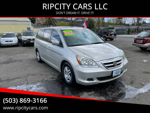 2005 Honda Odyssey for sale at RIPCITY CARS LLC in Portland OR