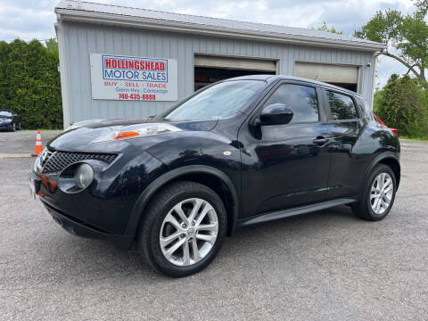 2012 Nissan JUKE for sale at HOLLINGSHEAD MOTOR SALES in Cambridge OH