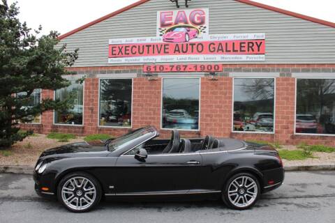 2011 Bentley Continental for sale at EXECUTIVE AUTO GALLERY INC in Walnutport PA
