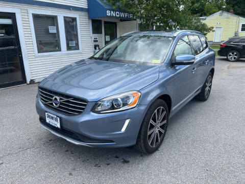 2017 Volvo XC60 for sale at Snowfire Auto in Waterbury VT