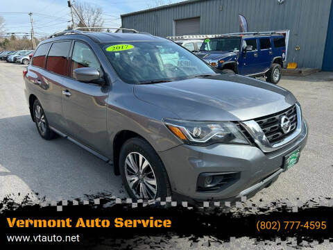 2017 Nissan Pathfinder for sale at Vermont Auto Service in South Burlington VT