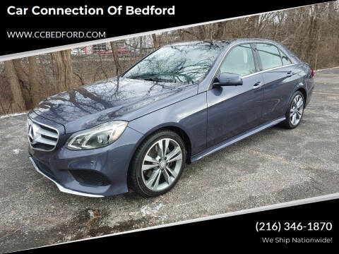 2014 Mercedes-Benz E-Class for sale at Car Connection of Bedford in Bedford OH