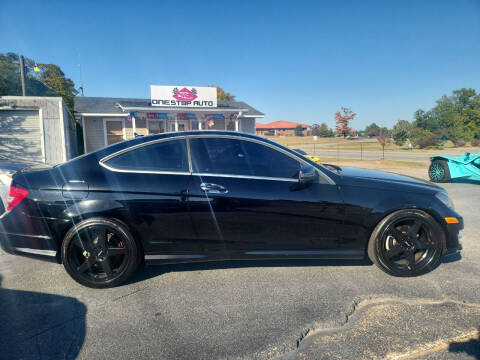 2013 Mercedes-Benz C-Class for sale at One Stop Auto Group in Anderson SC