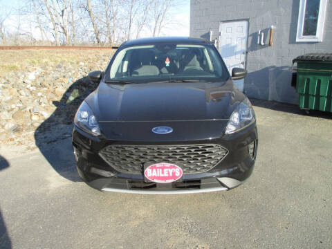 2020 Ford Escape for sale at Percy Bailey Auto Sales Inc in Gardiner ME