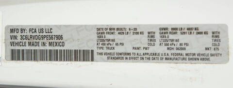 2023 RAM ProMaster 2500 159 WB