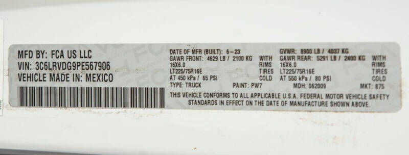 2023 RAM ProMaster 2500 159 WB