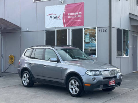 2007 BMW X3 for sale at Apex Motors Tacoma in Tacoma WA