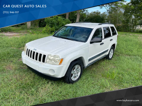 2006 Jeep Grand Cherokee for sale at CAR QUEST AUTO SALES in Houston TX