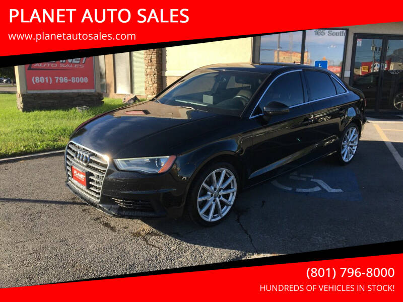 2015 Audi A3 for sale at PLANET AUTO SALES in Lindon UT