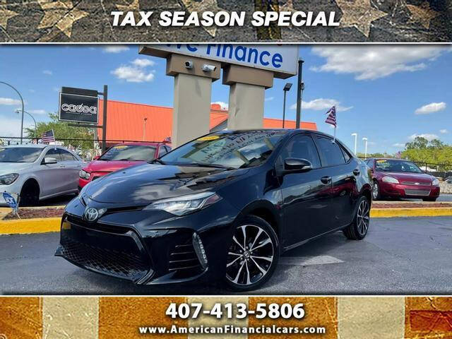 2018 Toyota Corolla for sale at American Financial Cars in Orlando FL