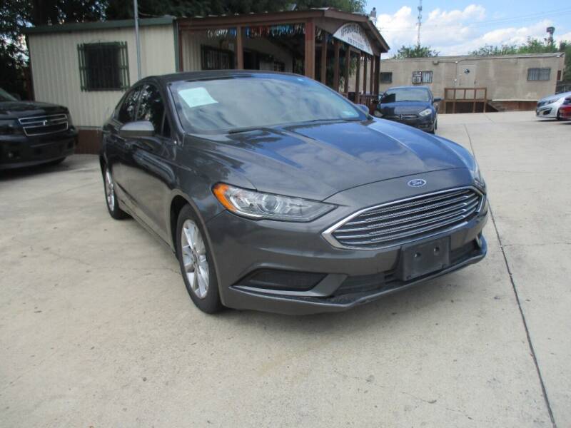 2017 Ford Fusion for sale at AFFORDABLE AUTO SALES in San Antonio TX