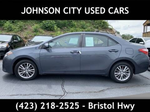 2015 Toyota Corolla for sale at Johnson City Used Cars in Johnson City TN