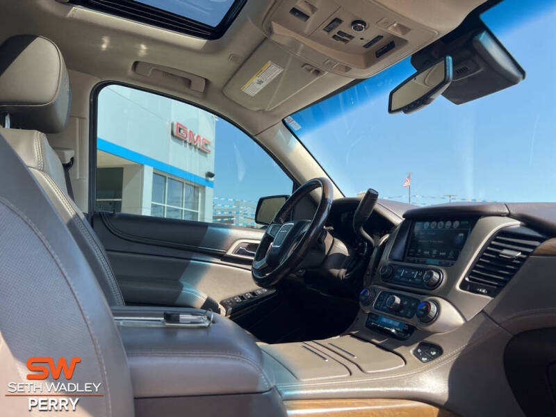 Used 2018 GMC Yukon Denali with VIN 1GKS2CKJXJR223089 for sale in Perry, OK