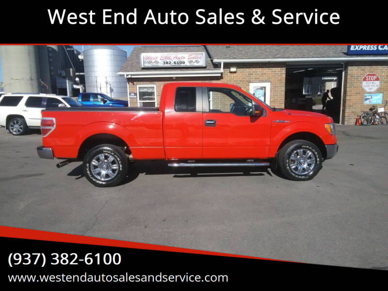 2011 Ford F-150 for sale at West End Auto Sales & Service in Wilmington OH