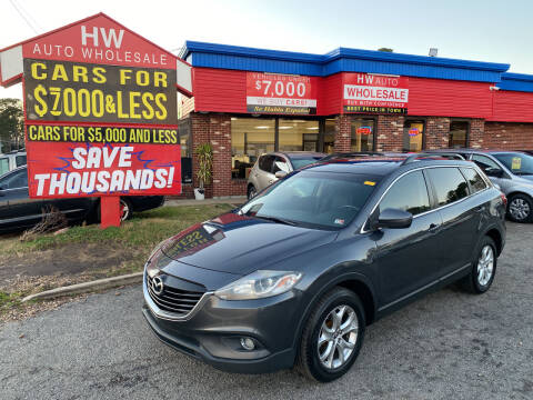 2014 Mazda CX-9 for sale at HW Auto Wholesale in Norfolk VA