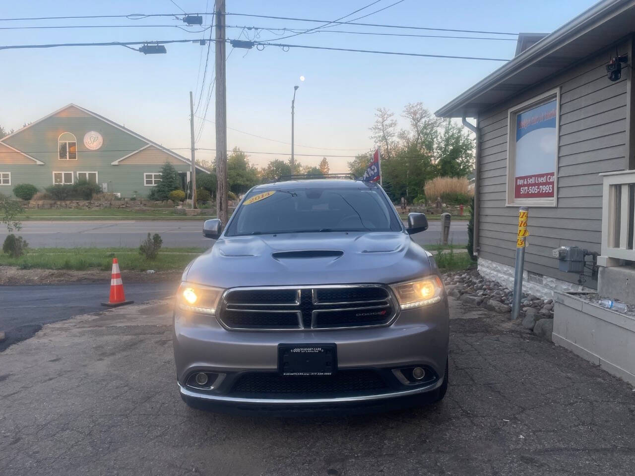 Silver 2014 Dodge Durango Limited AWD Limited 4dr SUV 1