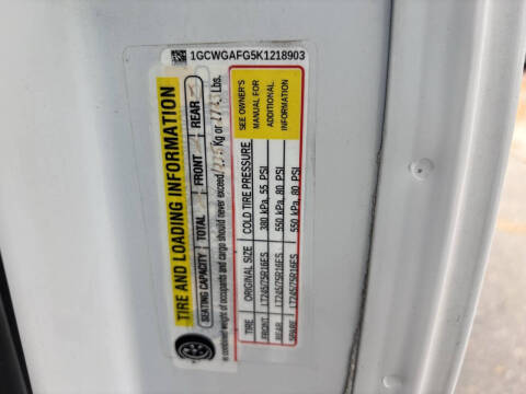 2019 Chevrolet Express 2500