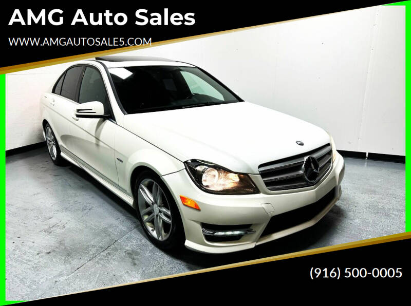 2012 Mercedes-Benz C-Class for sale at AMG Auto Sales in Rancho Cordova CA