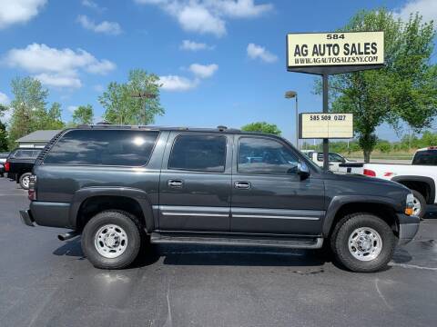 2003 Chevrolet Suburban for sale at AG Auto Sales in Ontario NY