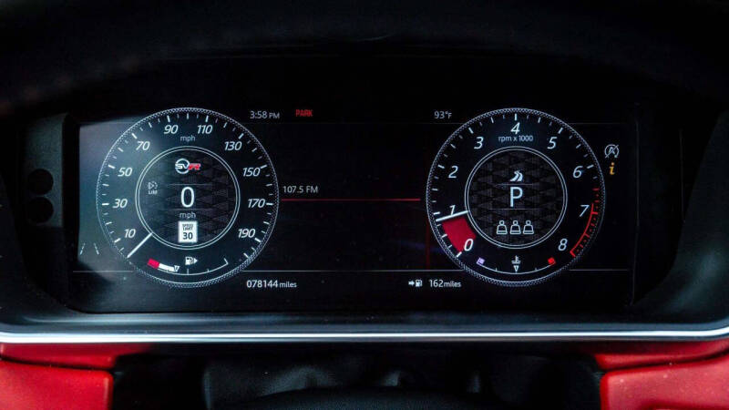 2020 Land Rover Range Rover Sport SVR