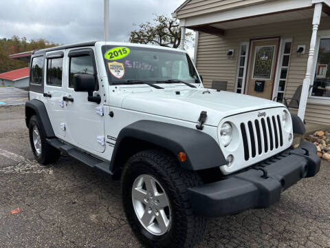 2015 Jeep Wrangler Unlimited for sale at G & G Auto Sales in Steubenville OH