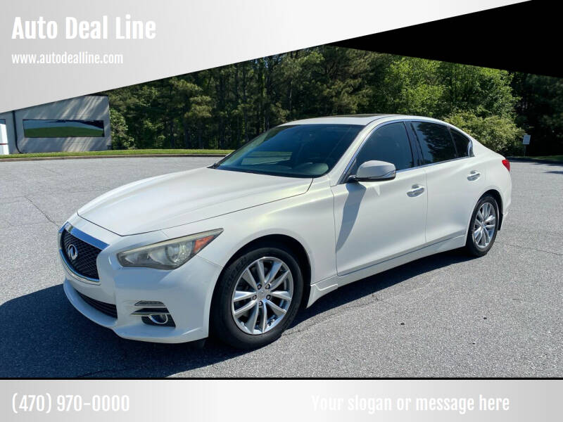 2014 Infiniti Q50 for sale at Auto Deal Line in Alpharetta GA