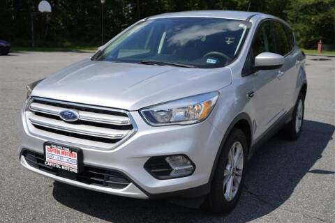 2019 Ford Escape for sale at Capitol Motors in Fredericksburg VA