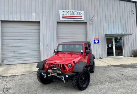 2011 Jeep Wrangler for sale at CTN MOTORS in Houston TX