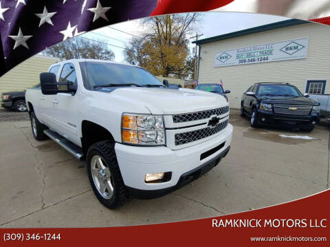 2012 Chevrolet Silverado 2500HD for sale at RamKnick Motors LLC in Pekin IL